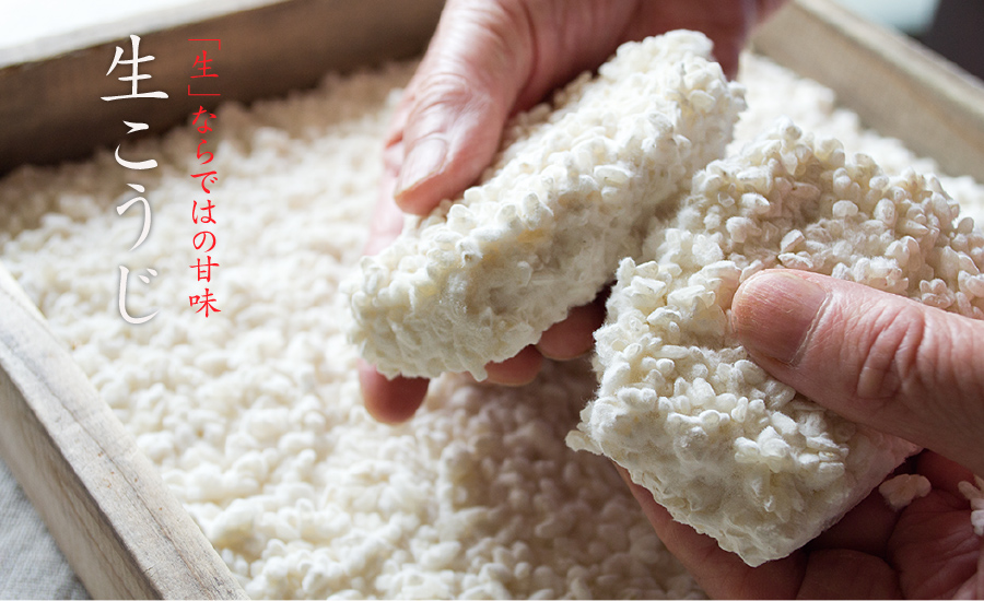 「生」ならではの甘味 生こうじ